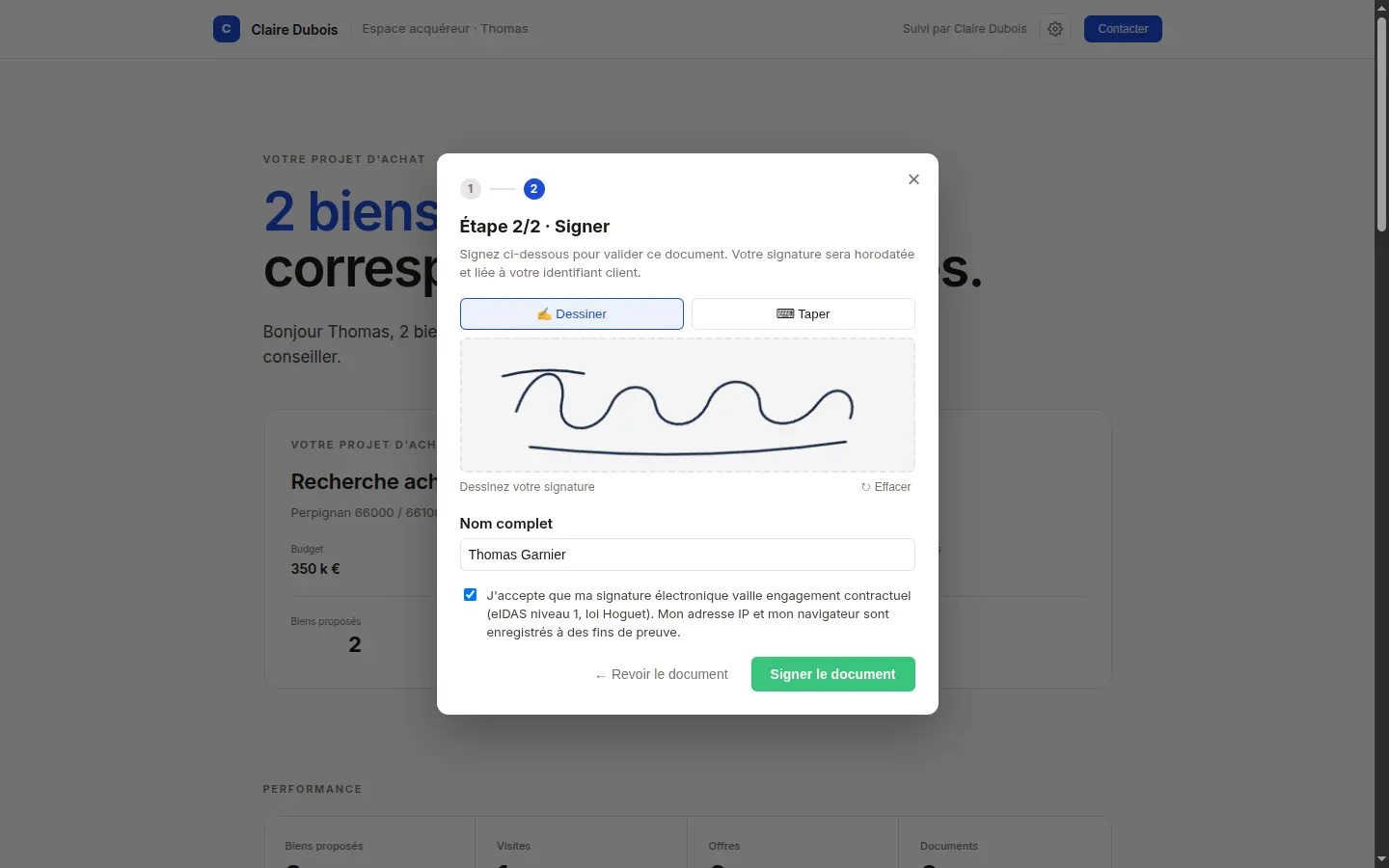 Signature électronique eIDAS